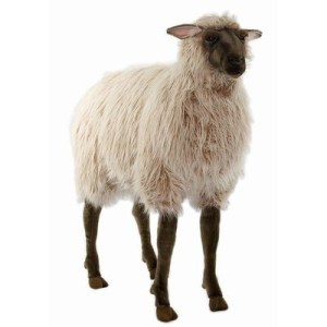 Lifesize Plush Sheep