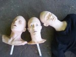 Victim Stunt Dummy with 3 Assorted Interchangable Heads