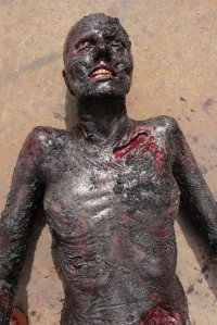 Burnt Luttra Cadaver Prop